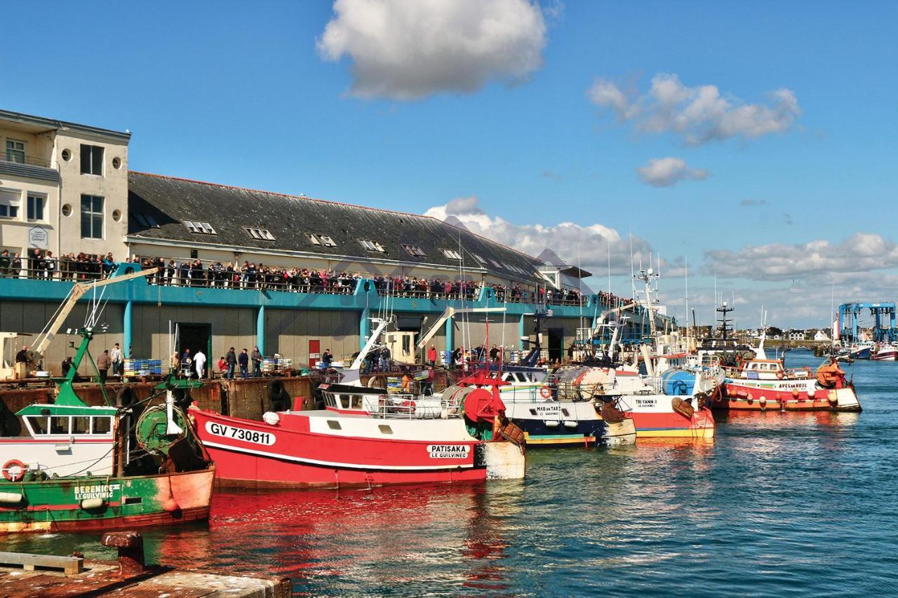 Localise Au Guilvinec - A16 - Vue Sur La Mer, La Piscine Et Le Jardin - Tout A Pied, Plages, Port, Centre, Commerces, Marche - Wifi Inclus - Animaux Bienvenus - Linge De Lit Inclus 外观 照片